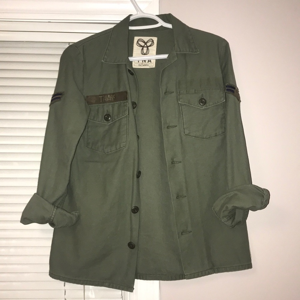 TNA military style shirt